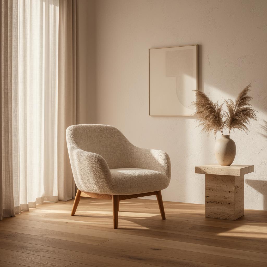 Lifestyle interieur render in hoge kwaliteit