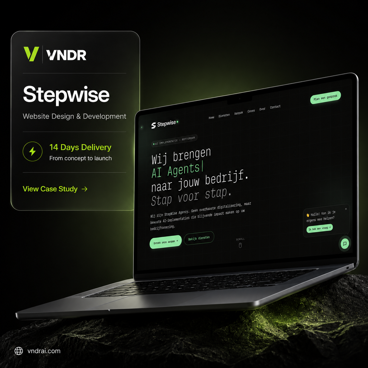 StepWise Agency website